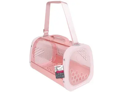 CUSCA TRANSPORT Honey Pet, pentru caini si pisici, roz, 59.1 x 38.1 x 35.4 cm