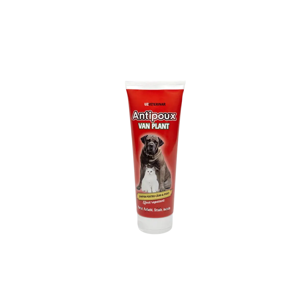 Sampon antiparazitar pentru caini Antipoux Plant, 250 ml