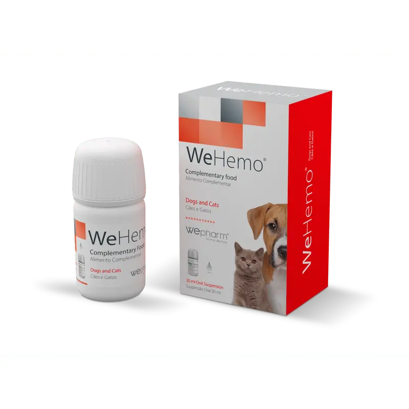 WeHemo, Supliment Pentru Caini si Pisici, 30 ml