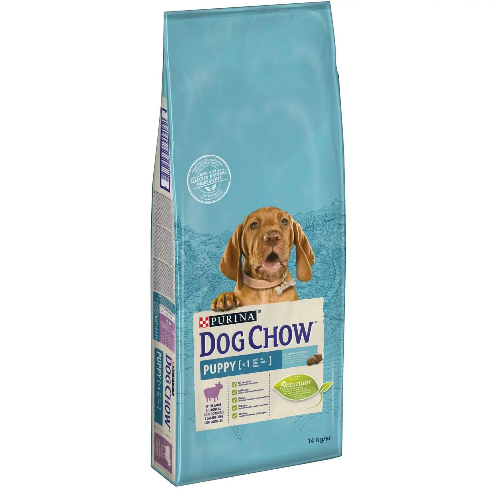 Purina Dog Chow Puppy, miel, hrana uscata pentru catei junior, 2.5 kg