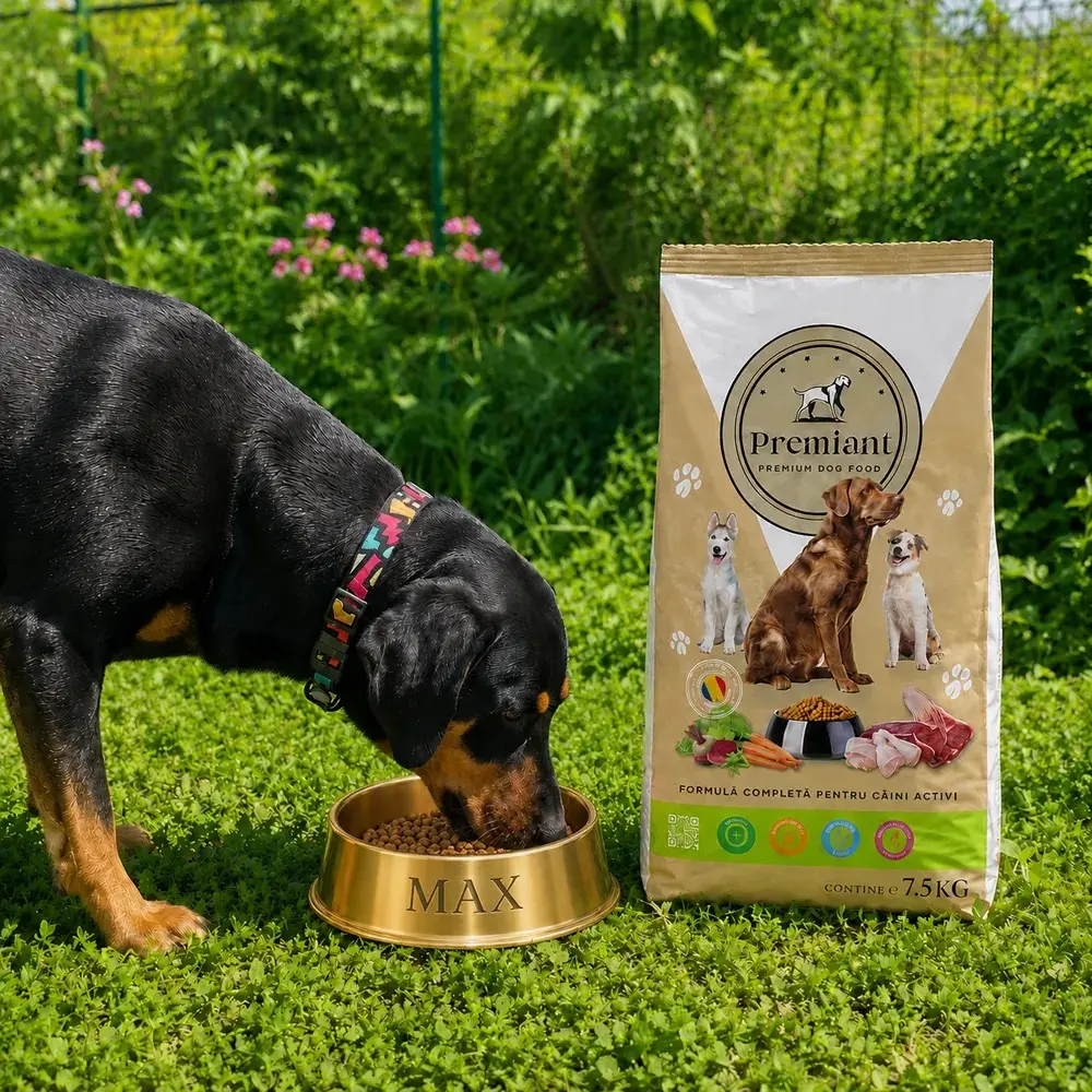 Premiant, hrana uscata pentru caini adulti, cu vita si pui: 7.5 kg
