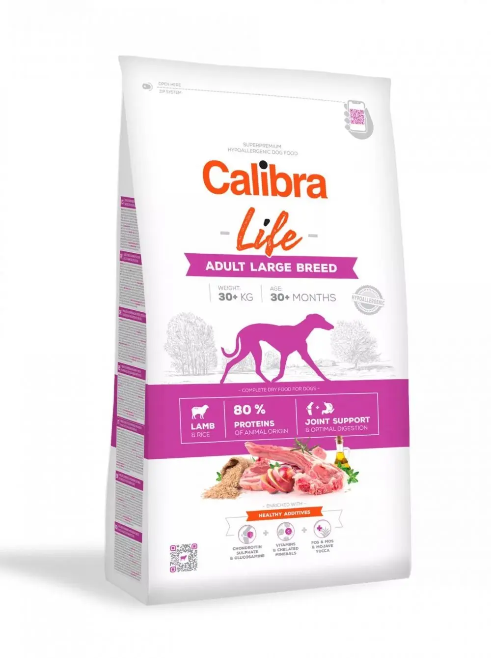 Calibra Dog Life Adult Large Breed Lamb 2.5 kg