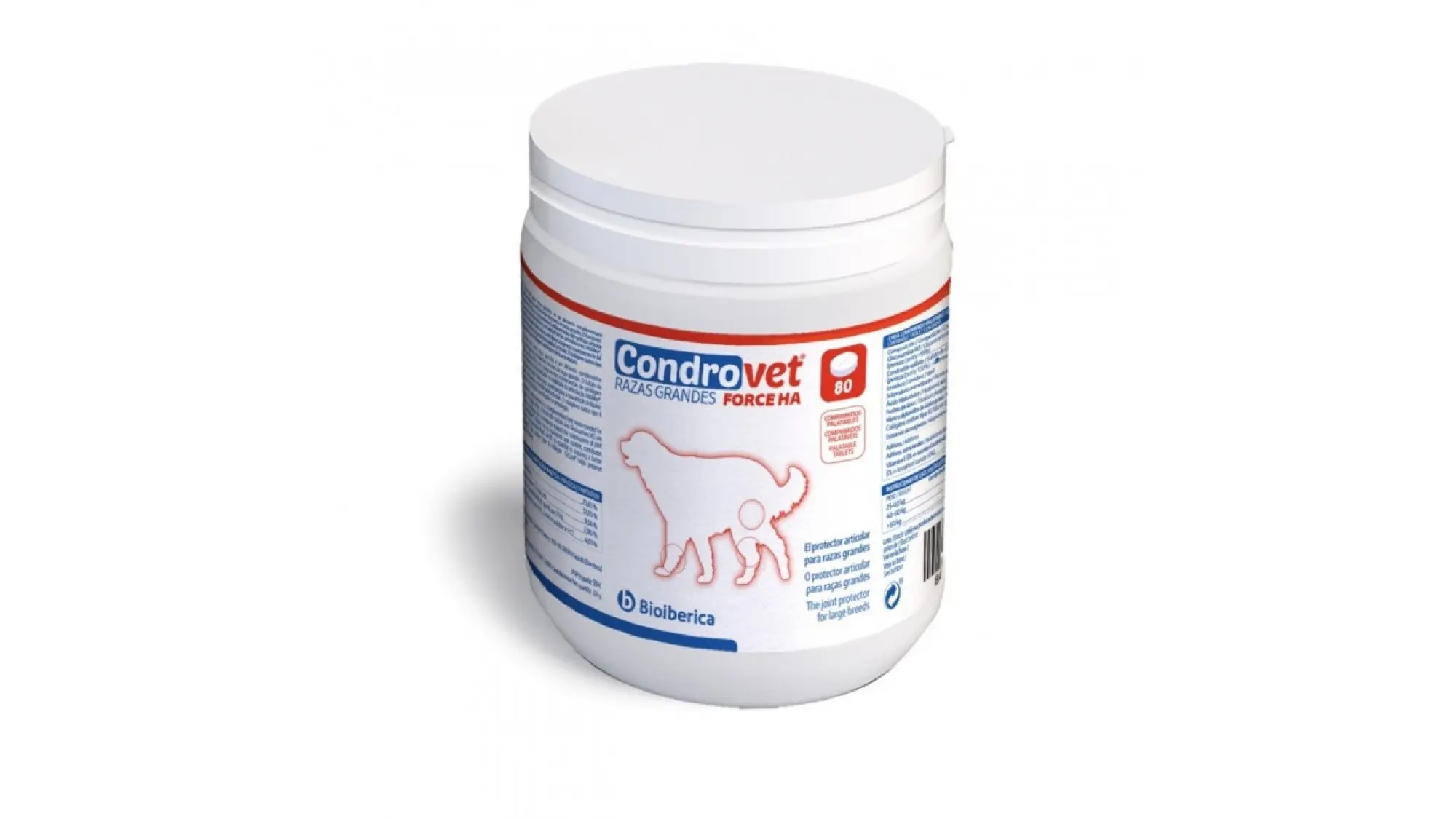 Condrovet Force HA Large Breeds For Dog, 80 Tablete
