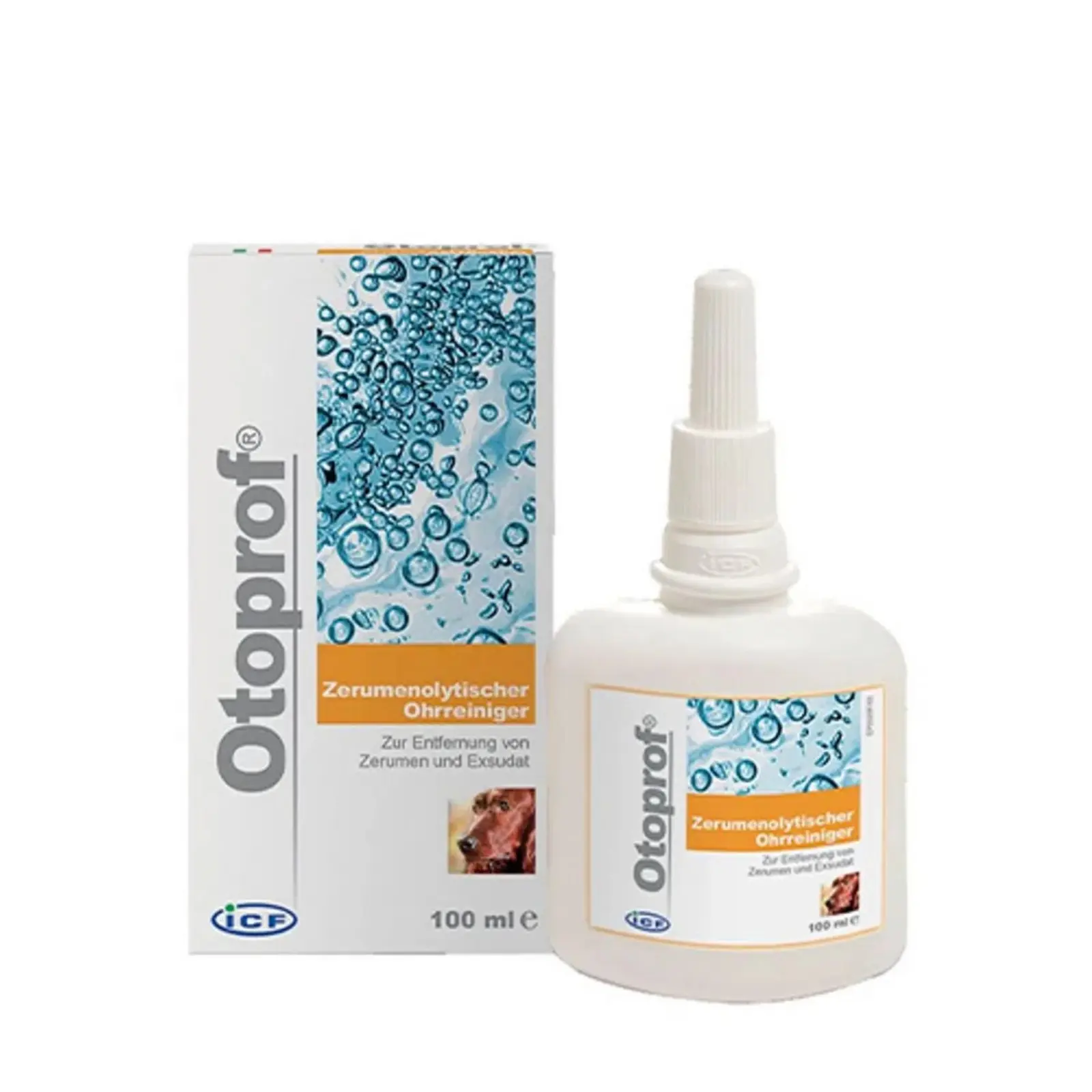 Solutie auriculara pentru caini si pisici, curatare,igienizare, Otoprof, 100 ml