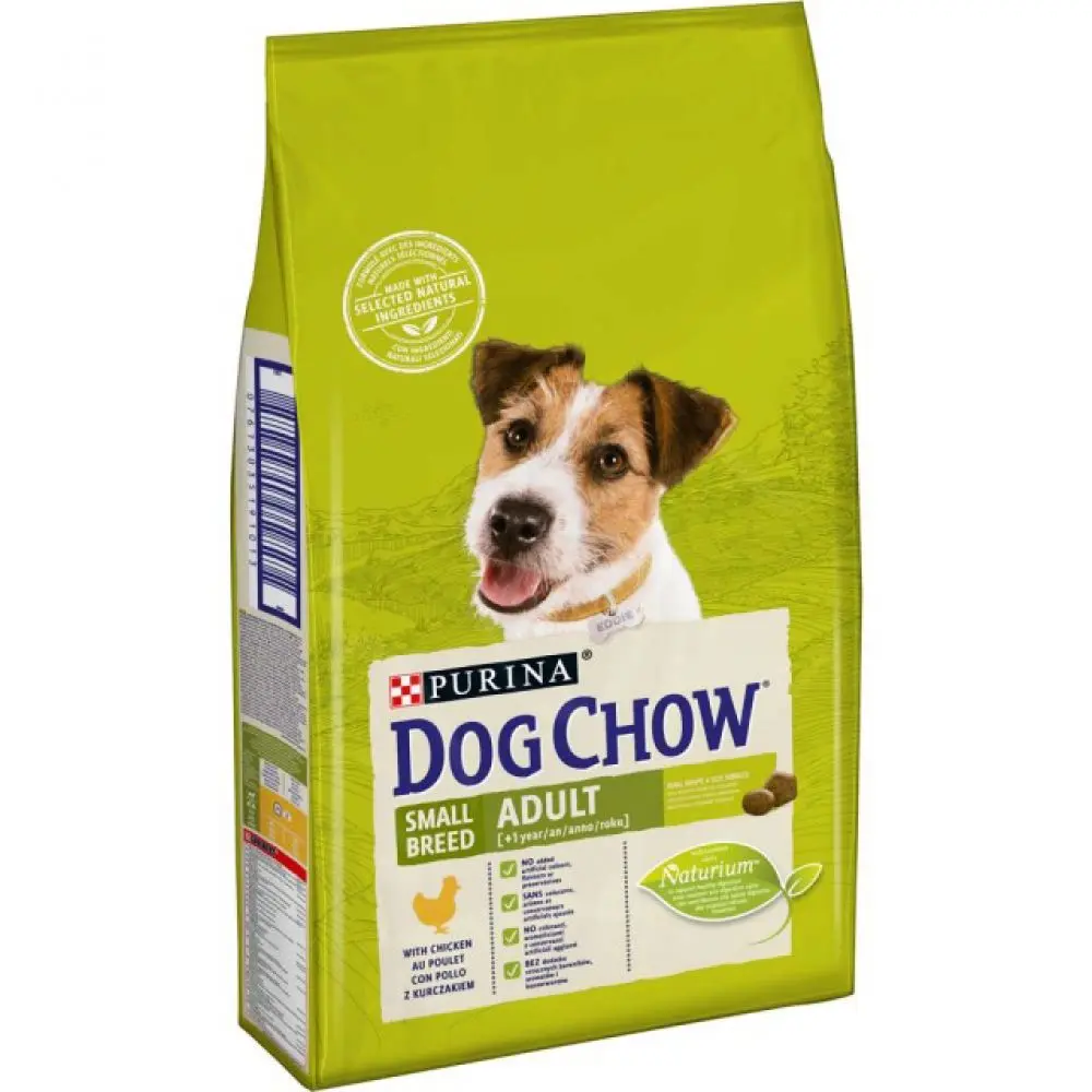 Purina Dog Chow Adult Small Breed, pui, hrana uscata pentru caini adulti de talie mica, 7.5 kg