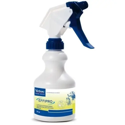 Solutie antiparazitara pentru caini si pisici EffiPro Spray, 250 ml
