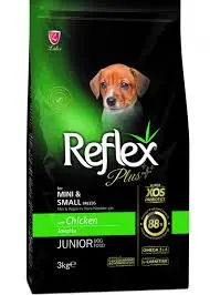 Reflex Plus, hrana uscata pentru caini juniori de talie mica, 3 kg