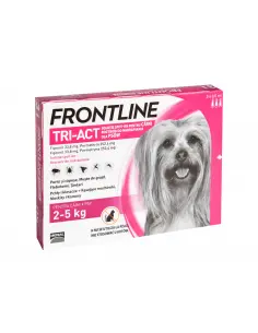 Antiparazitar caini Frontline Tri-Act XS (2-5 kg), 1 pipeta