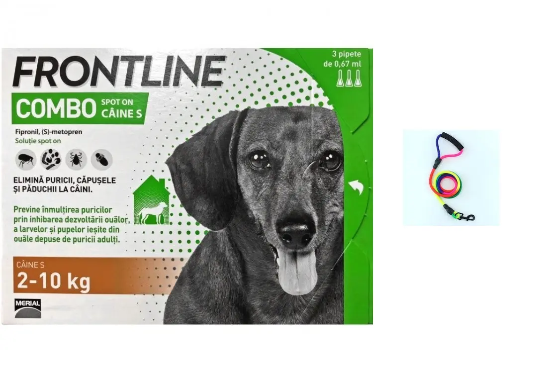 Antiparazitar caini Frontline Combo S (2-10 kg), 1 pipeta