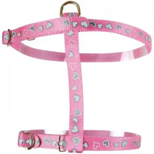Ham Pentru Pisici Reflectorizant Roz