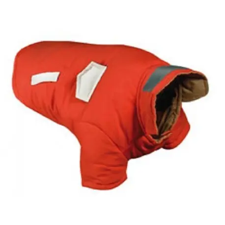 Haina Caine Jacheta Bomber Rosu & Maro Nr 30