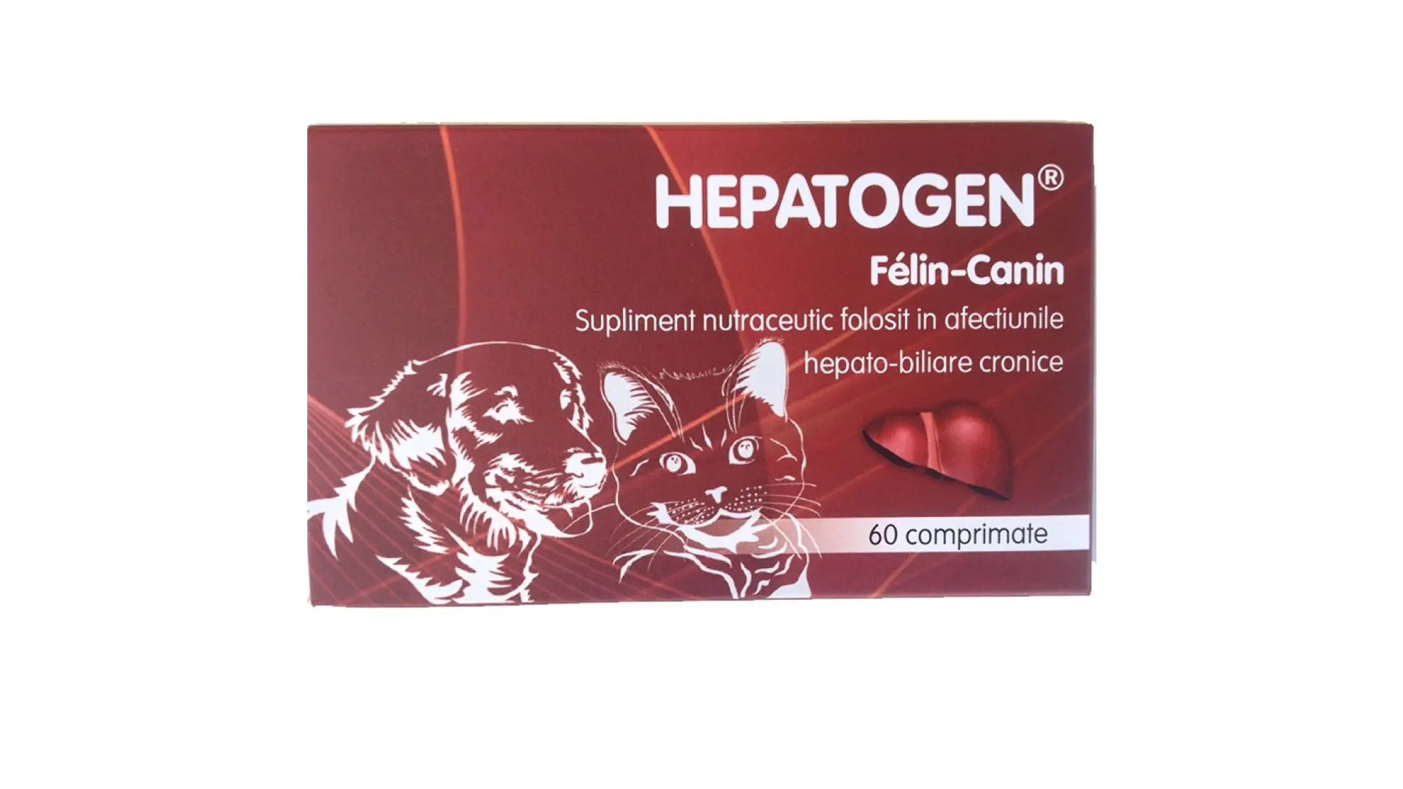 Hepatogen Felin Canin, 25 mg, 60 comprimate