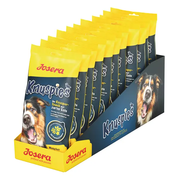 Josera Knuspies recompense pentru caini: 11x150 g, 6% grasime