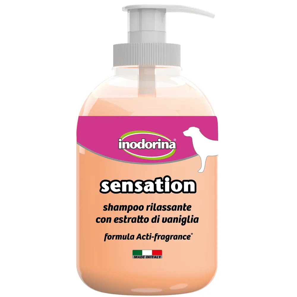Sampon Sensation cu extras de vaniliei, pentru caini, 300 ml