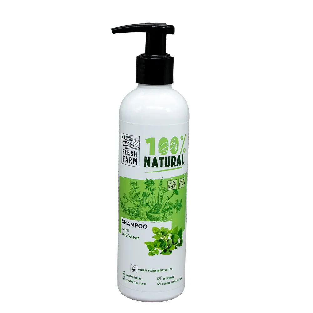 Sampon Fresh Farm Oregano, pentru caini si pisici, 250ml