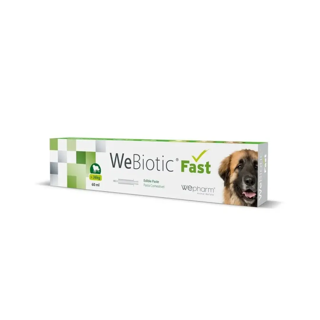 WeBiotic Rapid, Supliment Pentru Caini mai mari de 36 kg, 60 ml