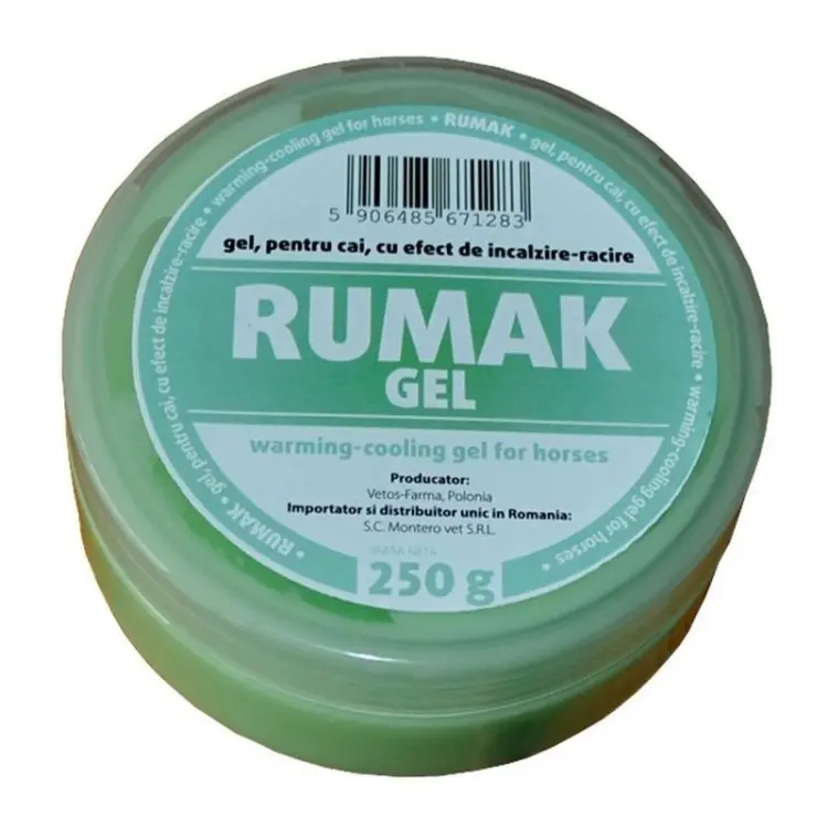 Rumak Gel Incalzire Racire, 250 g: efect termic, recuperare musculara