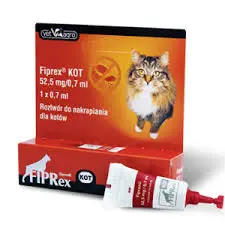 FIPRex Cat, solutie antiparazitara externa pentru pisici, 1 pipeta