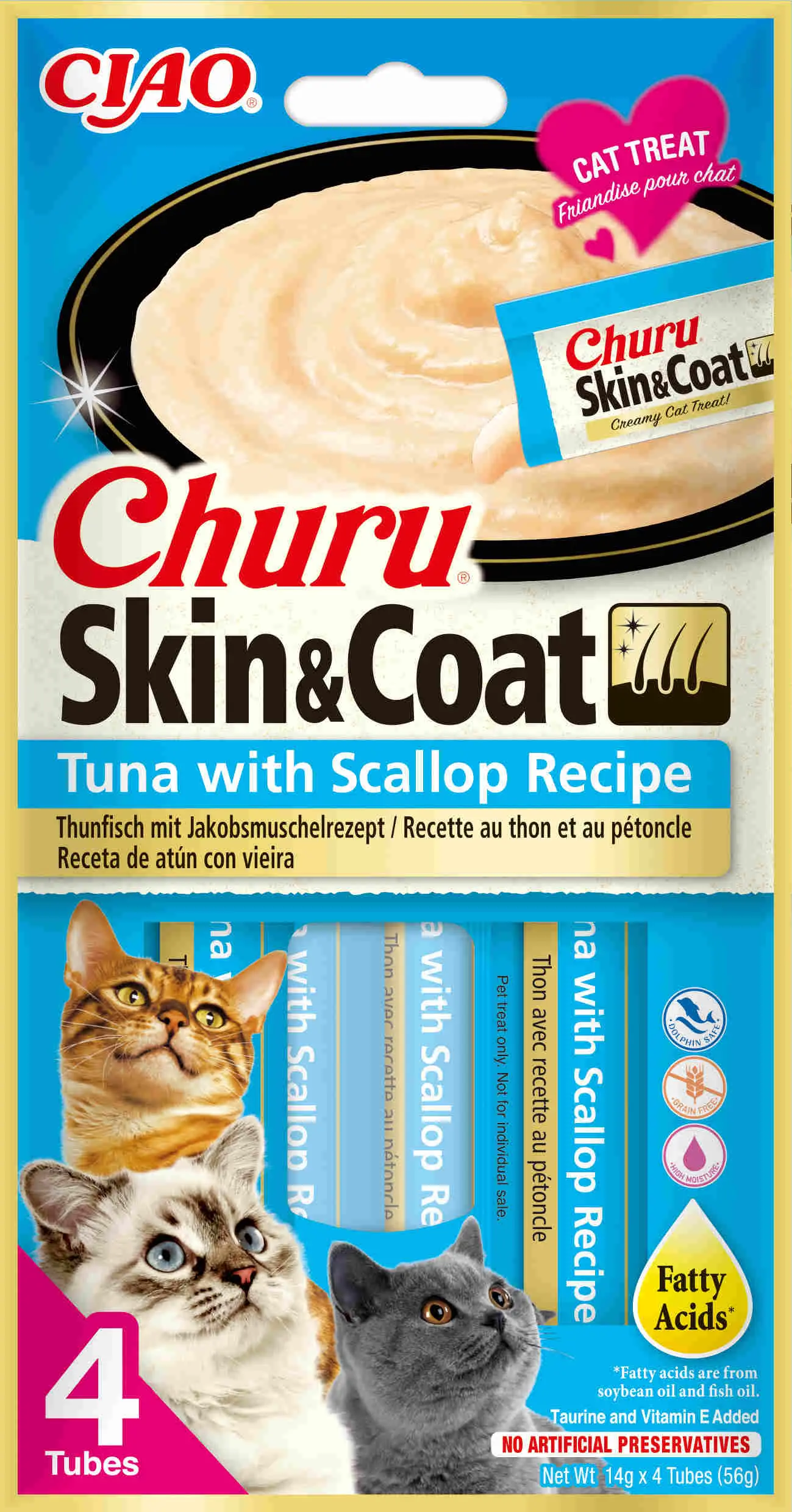Churu SkinCoat Recompensa cu Ton si Scoici
