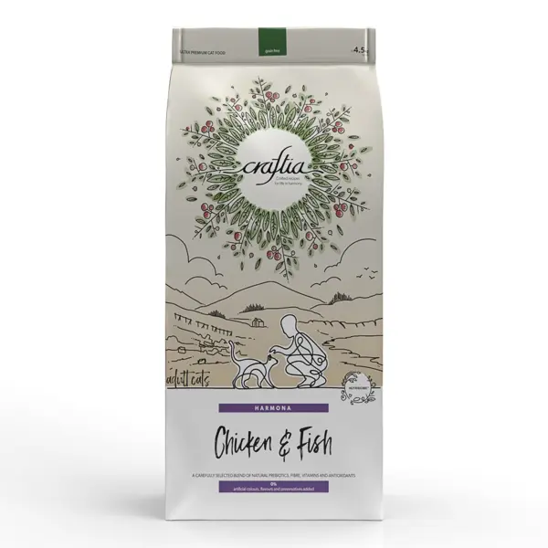 Craftia Harmona Chicken & Fish Adult Cat 1,4 kg