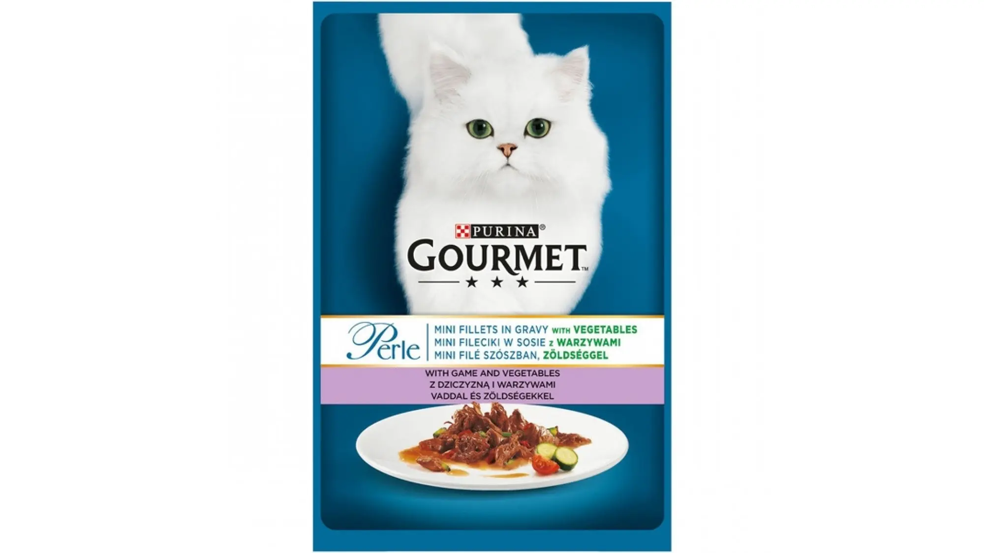 Purina Gourmet Perle, vanat, hrana umeda pentru pisici, 85 g