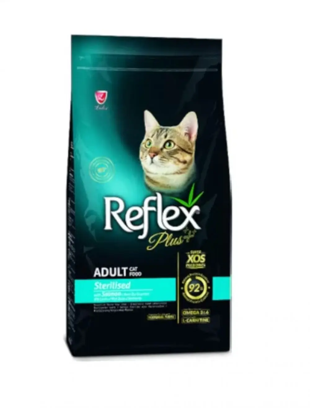Reflex Plus, hrana uscata pentru pisici sterilizate, cu somon, 8 kg