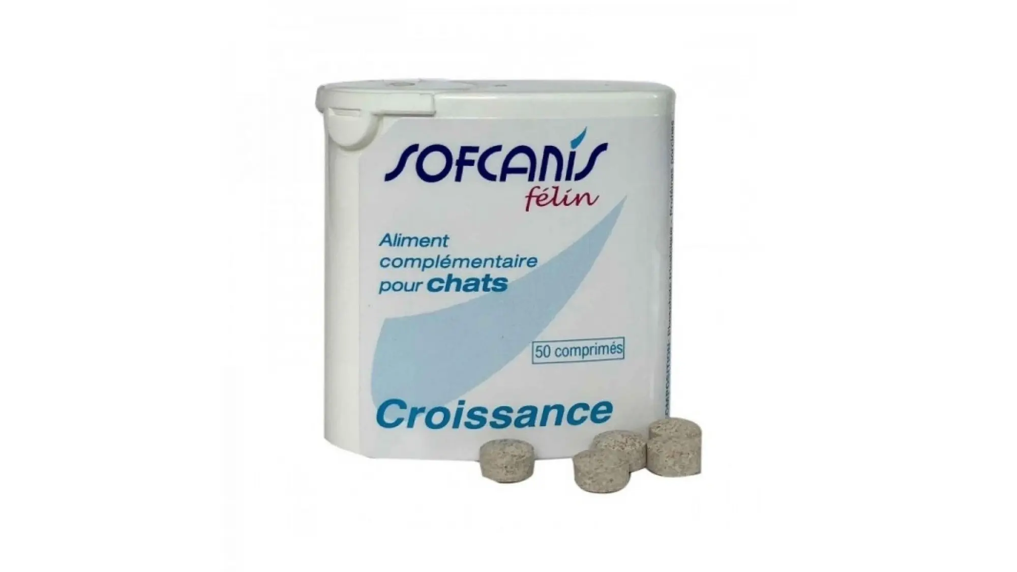 Supliment crestere pisici, Sofcanis Felin Croissance, 50 Comprimate