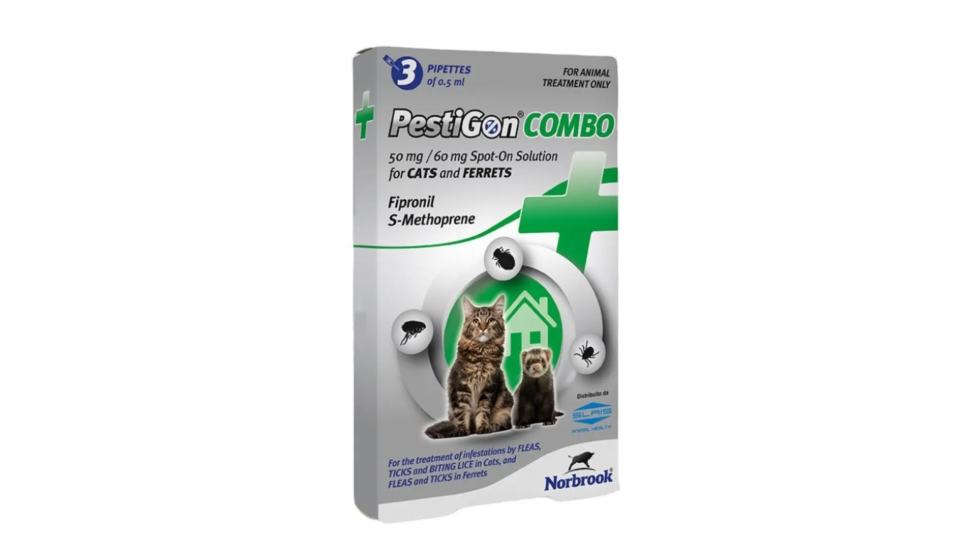 Pestigon Combo Cat,50 Mg/60 Mg, 1 pipeta