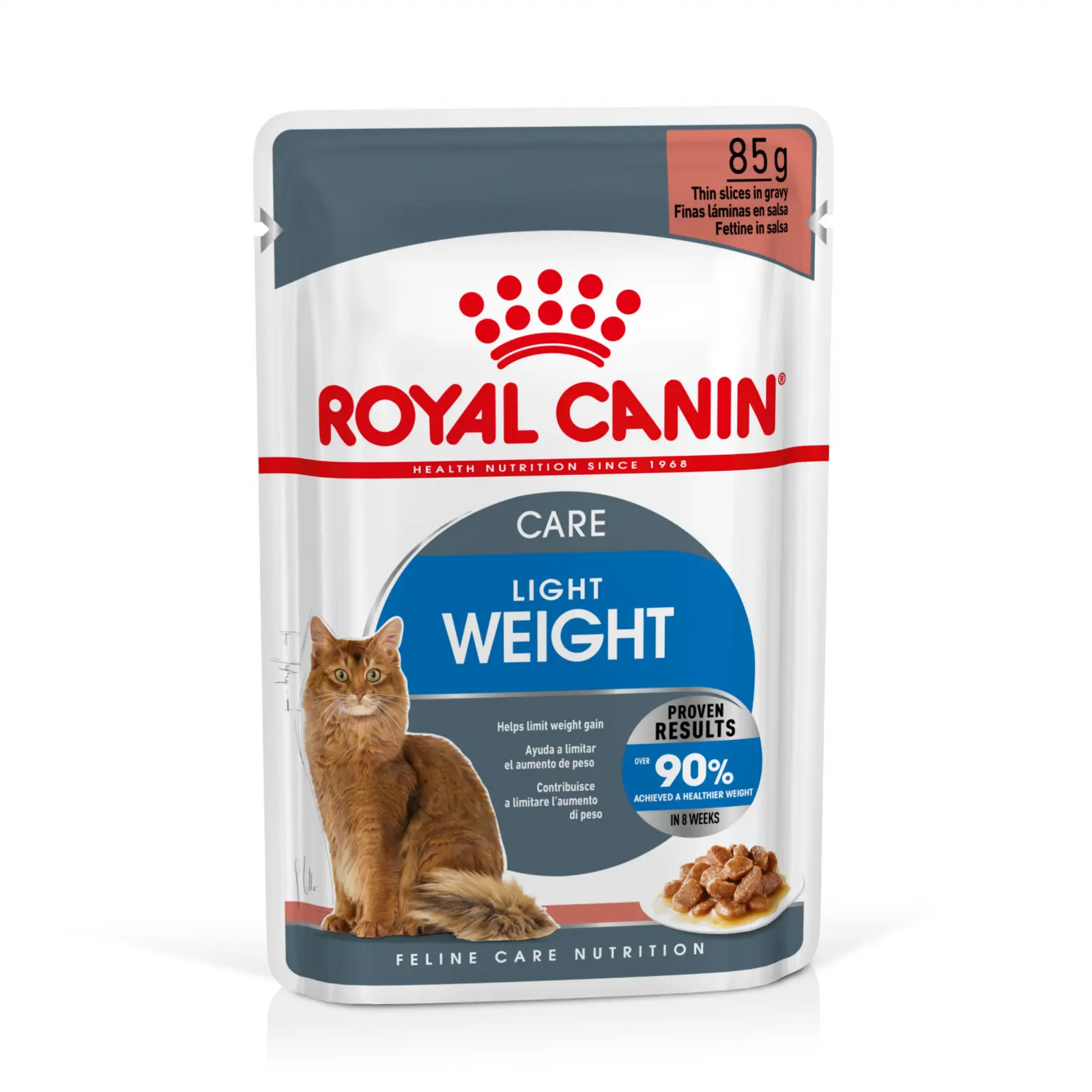 Royal Canin Feline Light Weight Care, 12 plicuri X 85 gr, in sos