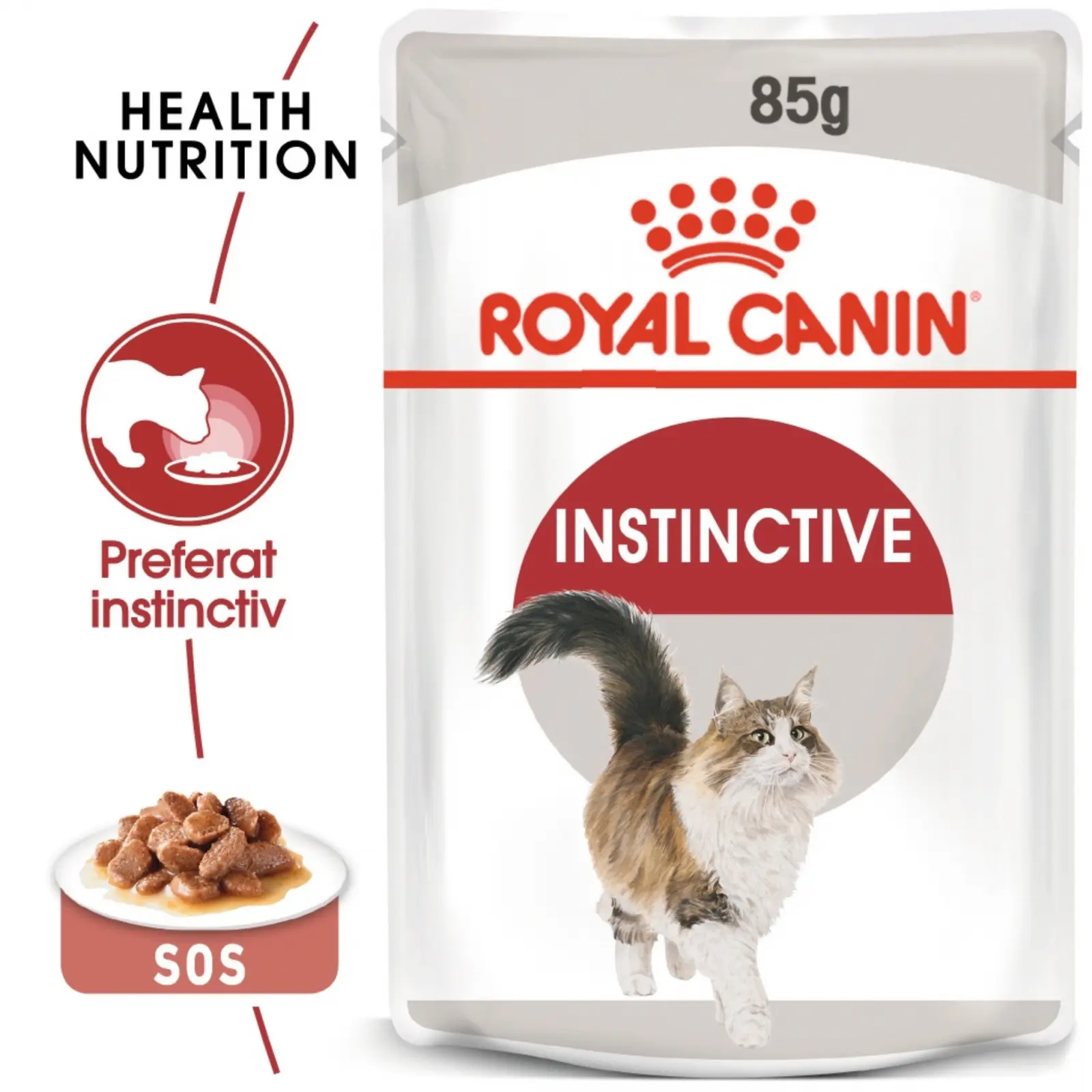 Royal Canin Instinctive Plic Gravy, 12 X 85 Gr