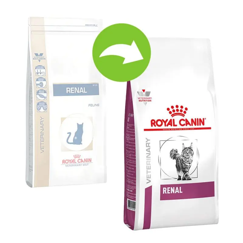 Royal Canin Feline Renal 4 kg: continut redus de fosfor, complex antioxidant