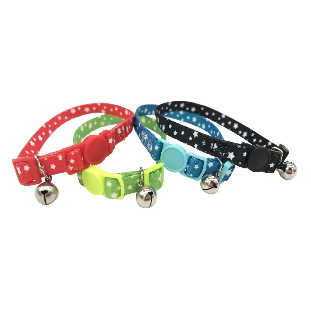 Zgarda pisici & stelute 1 cm/30 cm