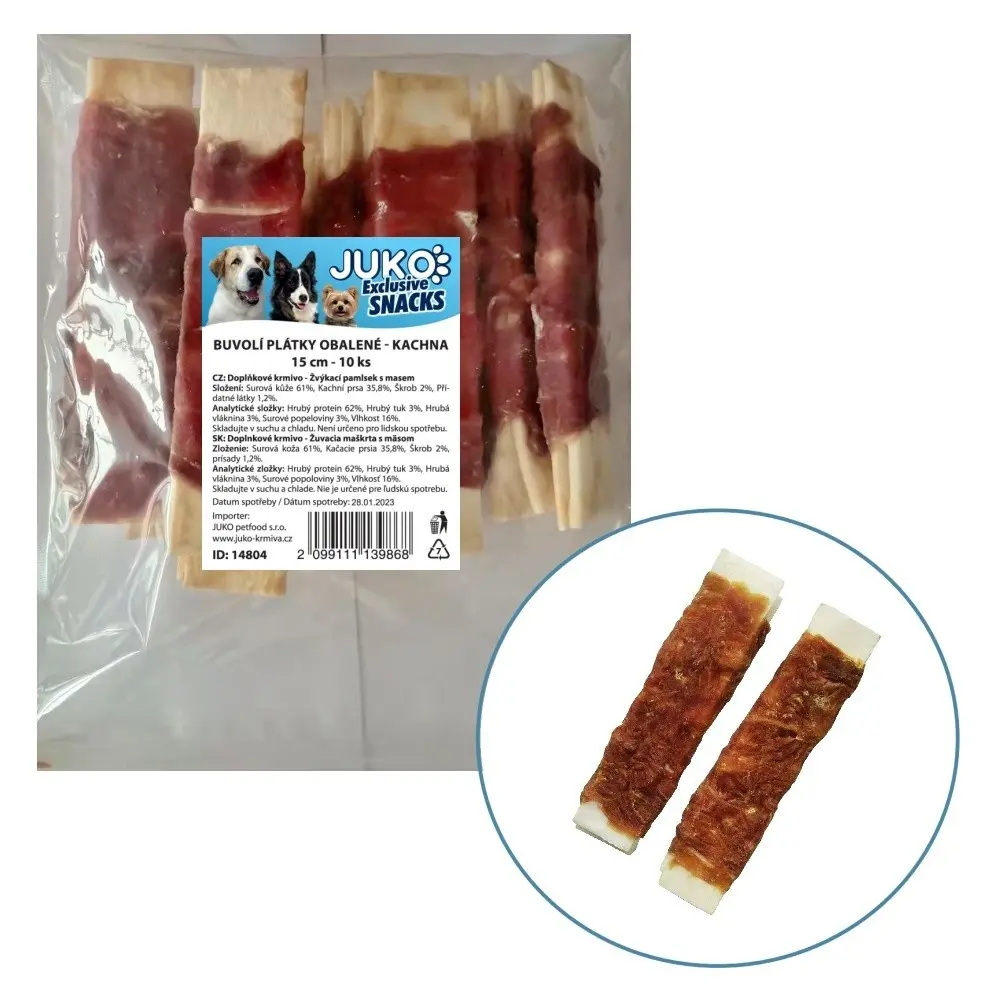 Batoane plate calciu & rata 480/500 g