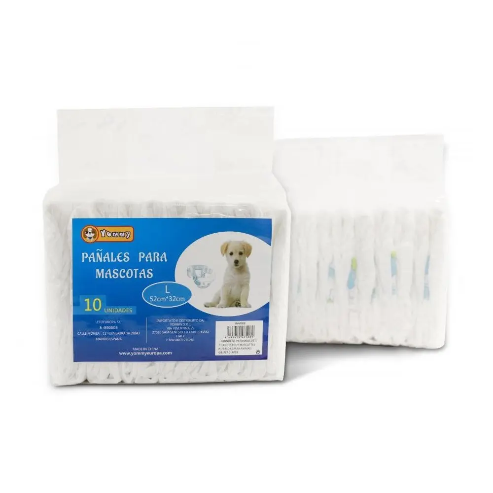 Scutece pentru caini Yoomy, marime XL, 10 bucati