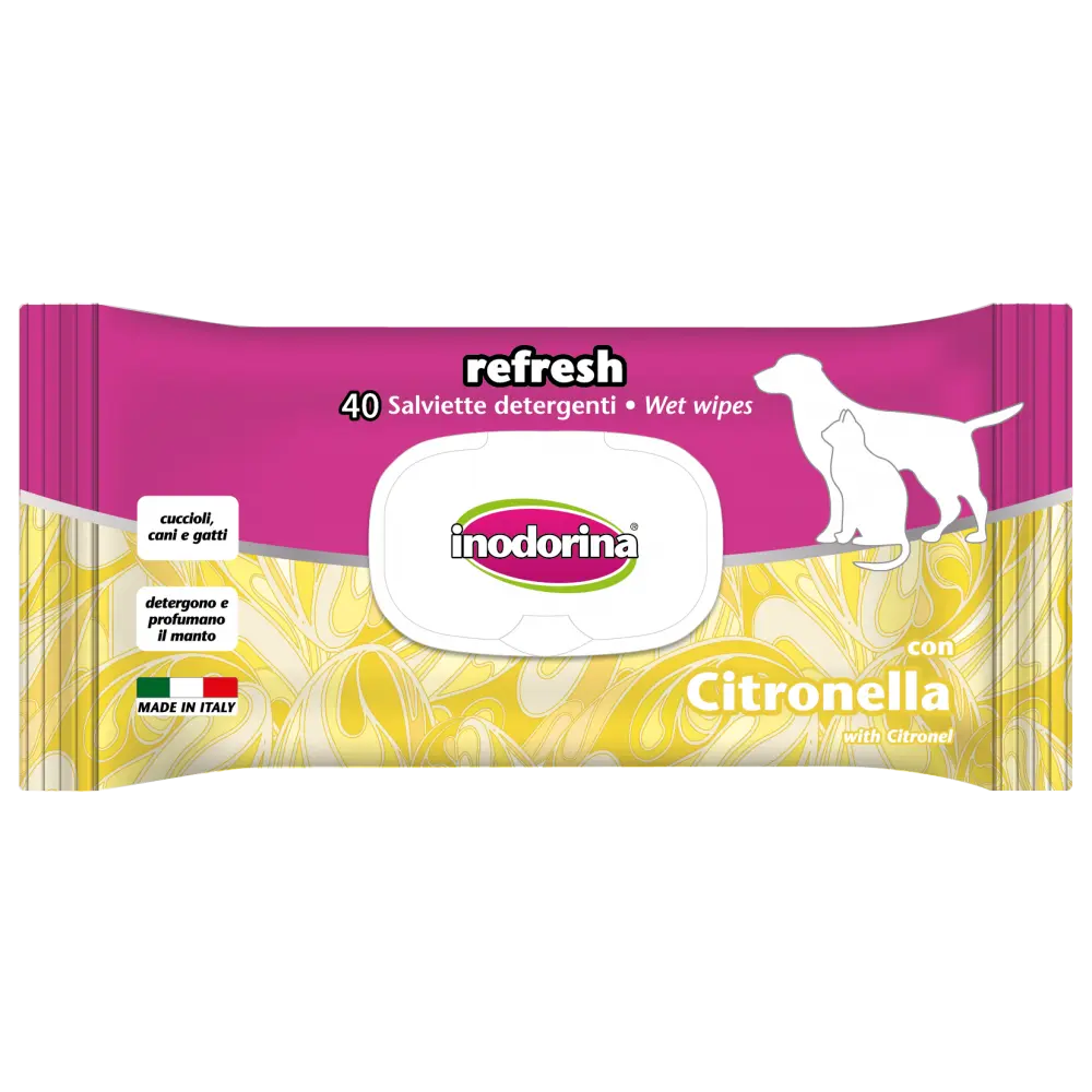 Servetele umede & Citronella Inodorina 40 buc