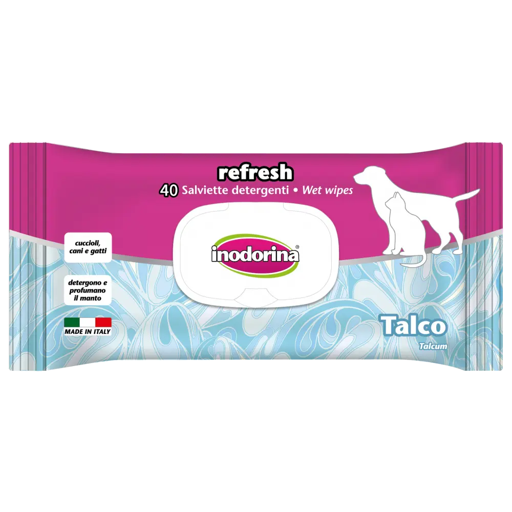Servetele umede & Talco Inodorina 40 buc