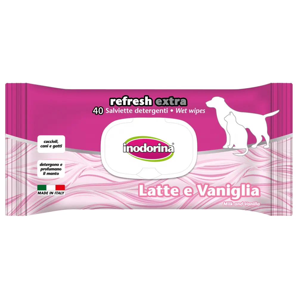 Servetele umede & Vanilie Inodorina 40 buc