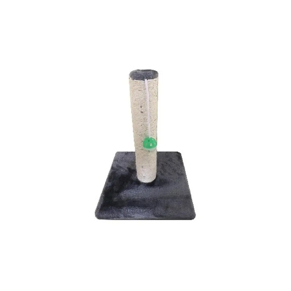 Sisal stalp maro cu minge 28/28/32 cm