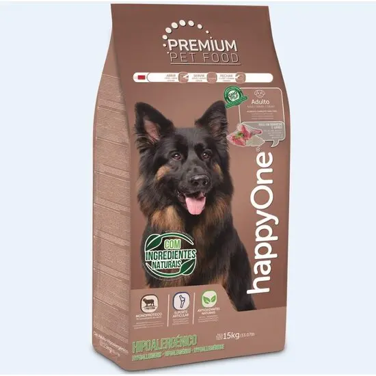 Hrana uscata pentru caine Hypoalergenic, HappyOne, 15 kg