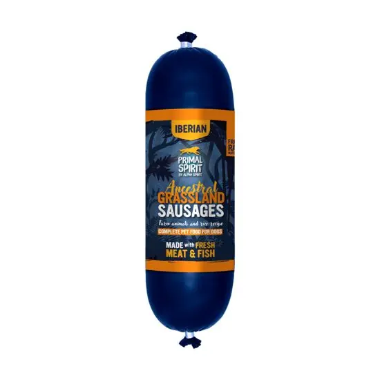 Hrana umeda Ancestral Grassland pentru caine, Primal Spirit cu carne de porc, 1 kg
