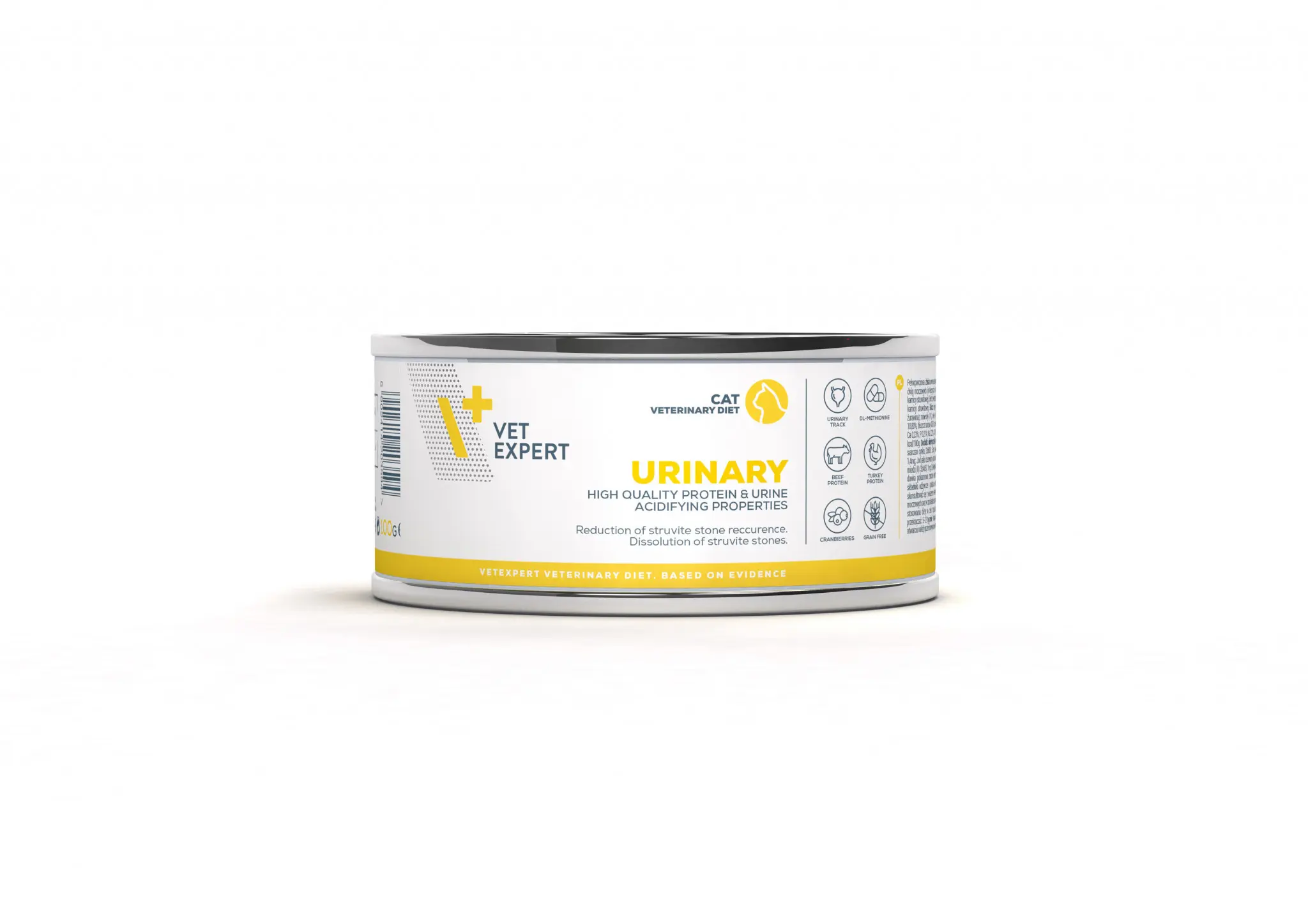 Hrana umeda pentru pisici cu afectiuni ale tractului urinar inferior Vet Expert Urinary Cat, conserva, 100g