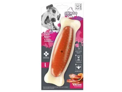 Os CHEWBO M-PETS, igienda dentara, bacon afumat, L