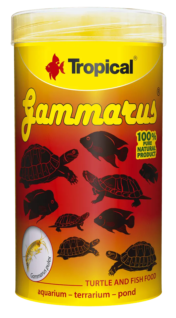 Hrana pentru reptile si pesti mari GAMMARUS, TERRARIUM, Tropical, 12G