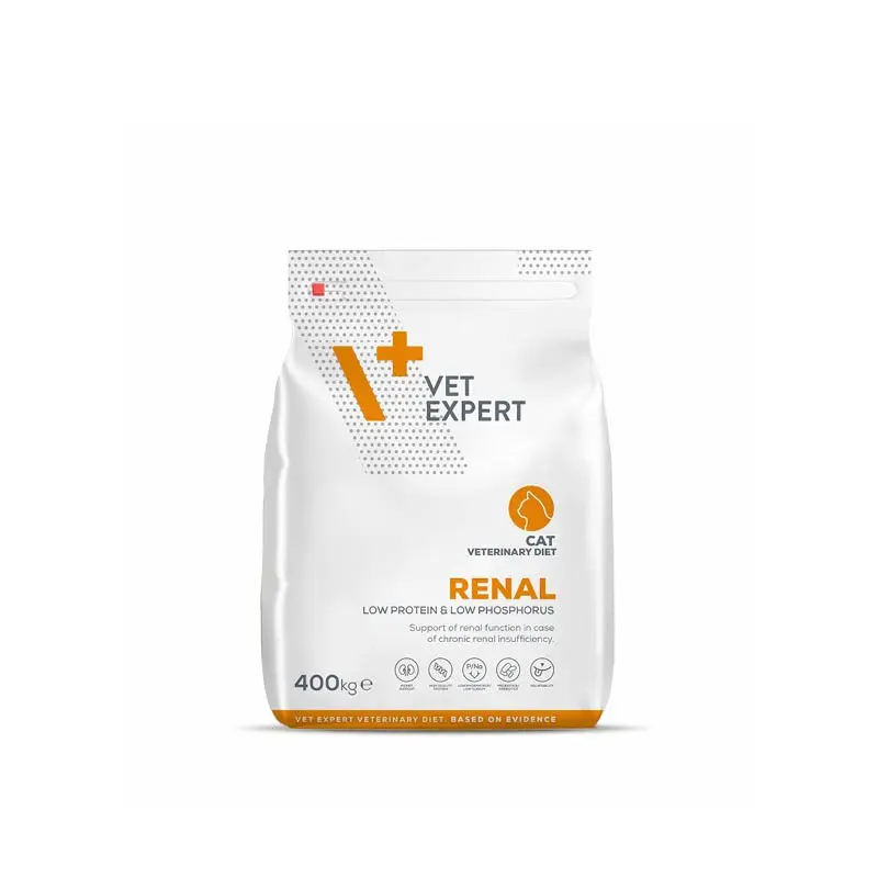 Hrana dietetica pentru pisici adulte Vet Expert Renal Cat, 400 g