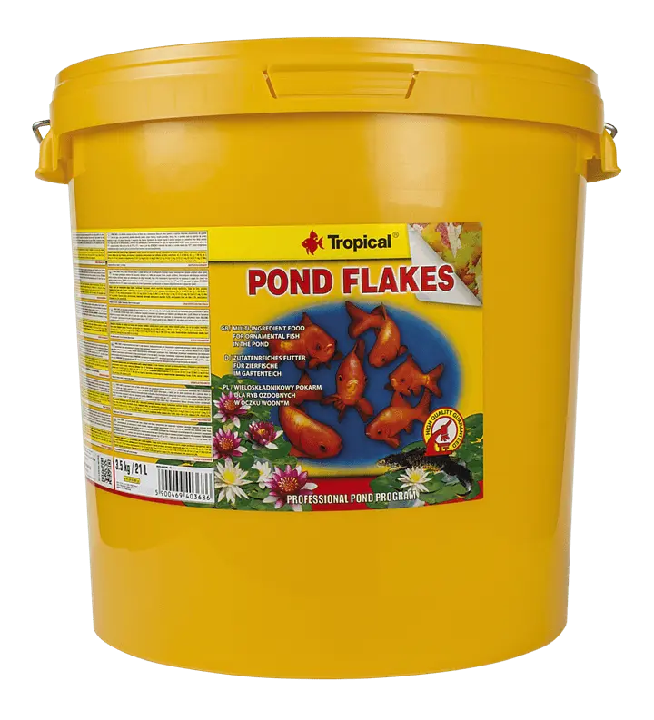 Amestec complet de furaje pentru pestii ornamentali TROPIFISH POND FLAKES 3.5KG