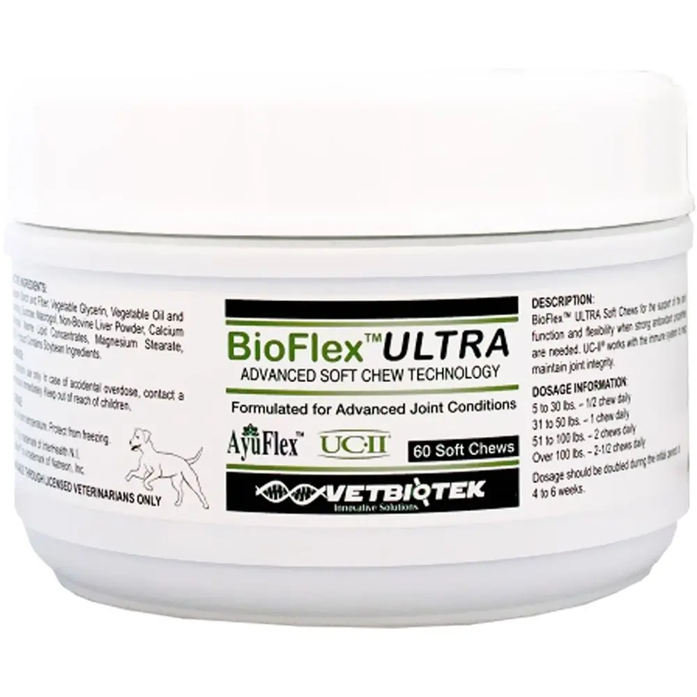 BIOFLEX ultra, VetBiotek, Supliemnt articulatii caine, 60 tablete