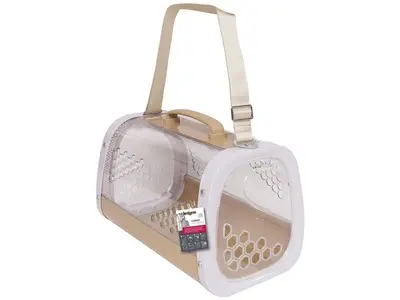 CUSCA TRANSPORT Honey Pet, pentru caini si pisici, cofee, 59.1 x 38.1 x 35.4 cm