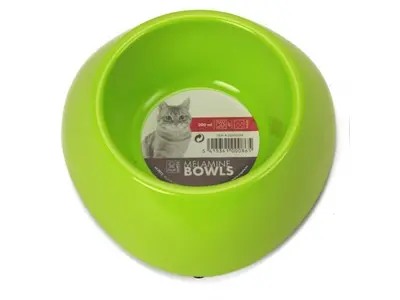 Castron melamina, pentru pisici, M-PETS, 200 ml