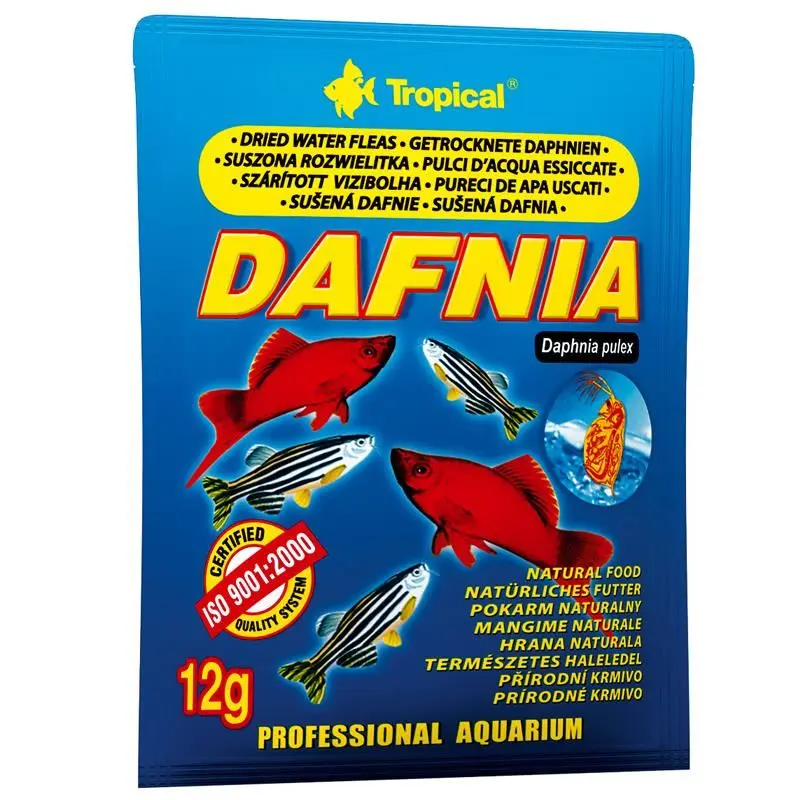 DAPHNIA NATURAL- TERRARIUM FOODS- 12G