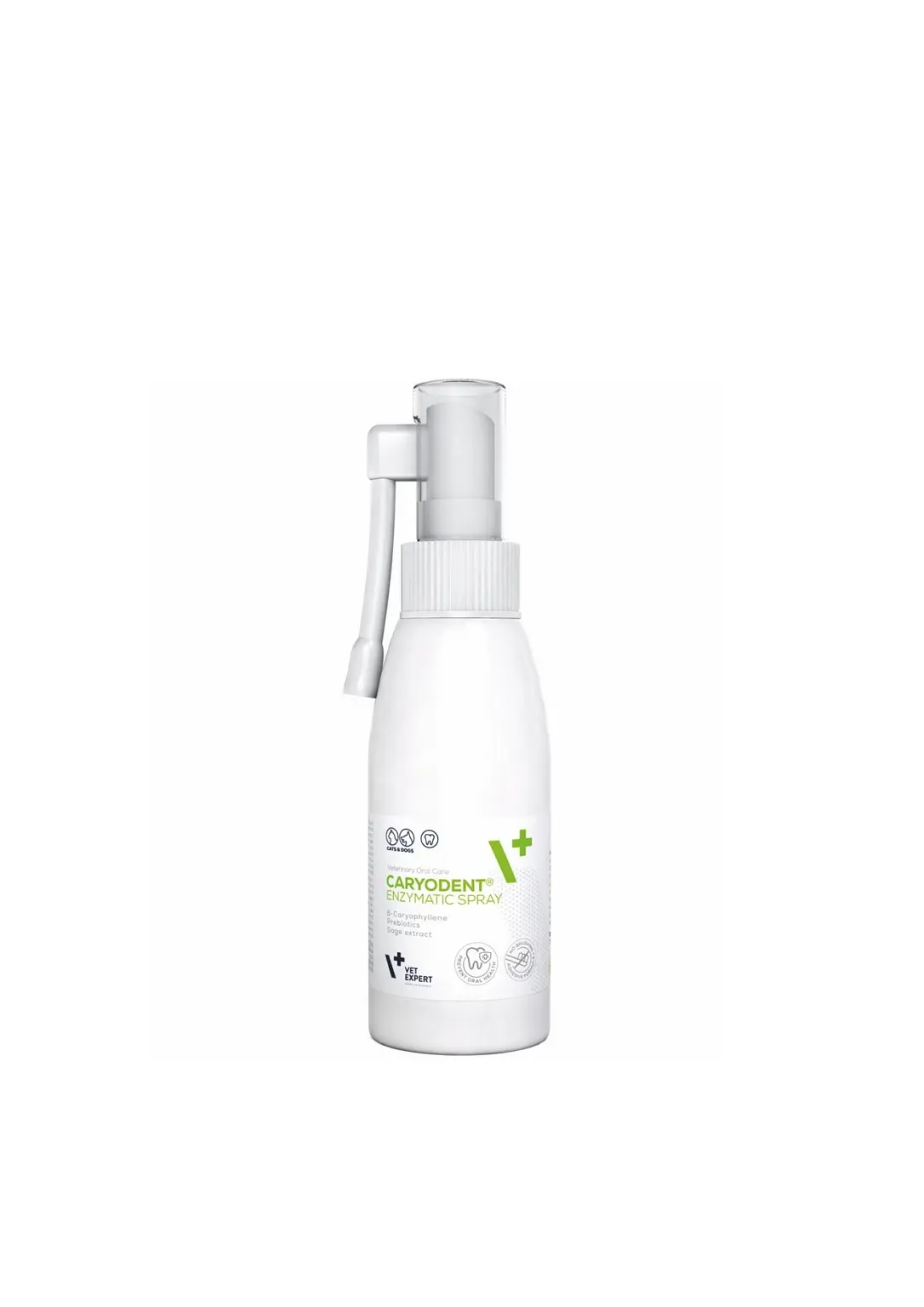 Spray igiena orala completa pentru caini si pisici Vet Expert Caryodent Enzymatic, 75 g